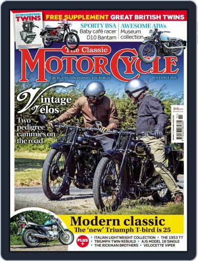 The Classic MotorCycle November 1st, 2020 Digital Back Issue Cover