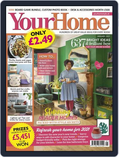 Your Home January 1st, 2021 Digital Back Issue Cover