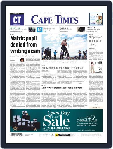 Cape Times December 8th, 2020 Digital Back Issue Cover