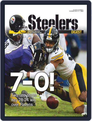 Steelers Digest November 1st, 2020 Digital Back Issue Cover