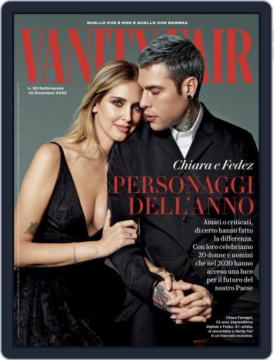 Vanity Fair Italia December 16th, 2020 Digital Back Issue Cover