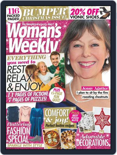 Woman's Weekly December 22nd, 2020 Digital Back Issue Cover