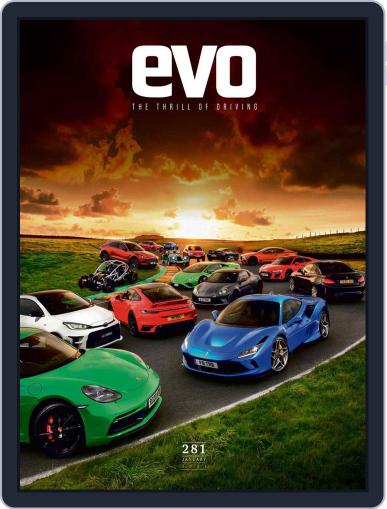 Evo January 1st, 2021 Digital Back Issue Cover
