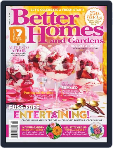 Better Homes and Gardens Australia January 1st, 2021 Digital Back Issue Cover