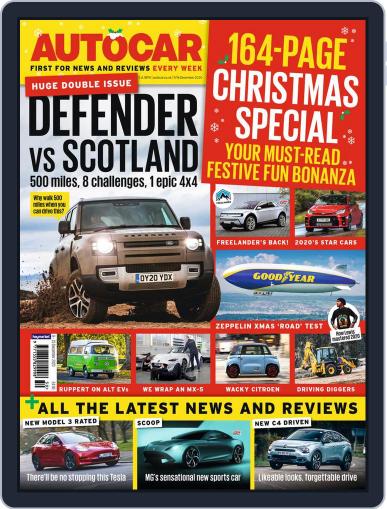 Autocar December 9th, 2020 Digital Back Issue Cover