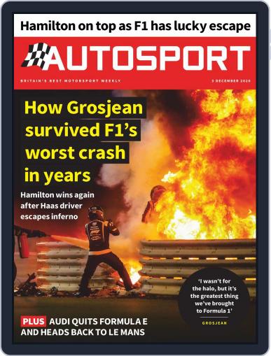 Autosport December 3rd, 2020 Digital Back Issue Cover