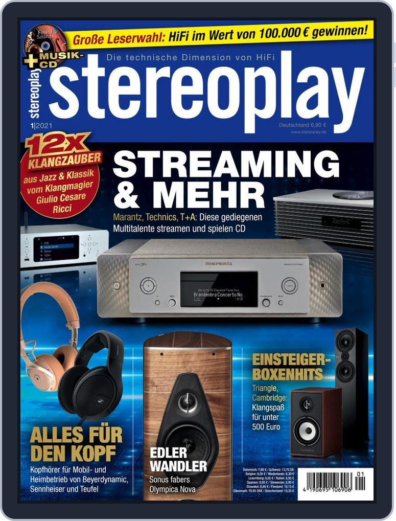 stereoplay (Digital) Subscription                    January 1st, 2021 Issue