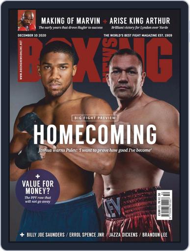 Boxing News December 10th, 2020 Digital Back Issue Cover
