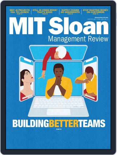 MIT Sloan Management Review January 1st, 2021 Digital Back Issue Cover