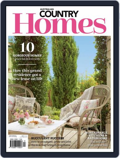 Australian Country Homes October 1st, 2020 Digital Back Issue Cover