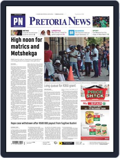 Pretoria News December 11th, 2020 Digital Back Issue Cover