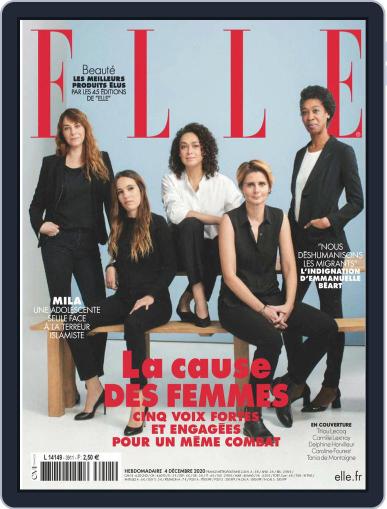 Elle France December 4th, 2020 Digital Back Issue Cover