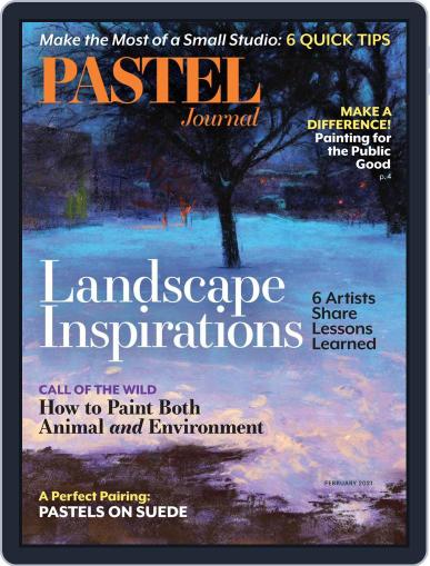 The Pastel Journal January 1st, 2021 Digital Back Issue Cover