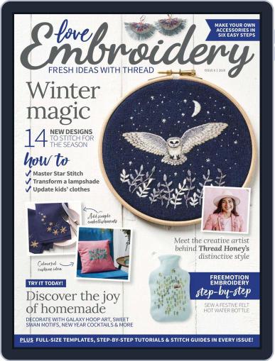 Love Embroidery December 1st, 2020 Digital Back Issue Cover