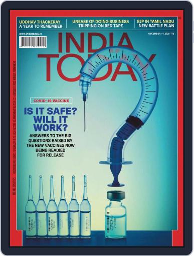 India Today December 14th, 2020 Digital Back Issue Cover