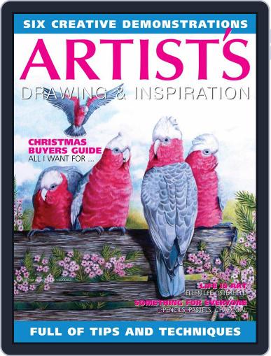 Artists Drawing and Inspiration December 1st, 2020 Digital Back Issue Cover