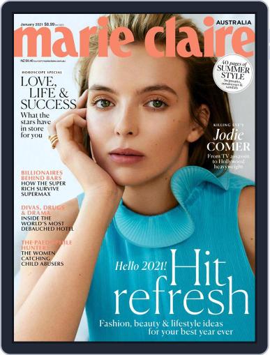 Marie Claire Australia January 1st, 2021 Digital Back Issue Cover