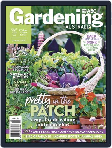 Gardening Australia January 1st, 2021 Digital Back Issue Cover