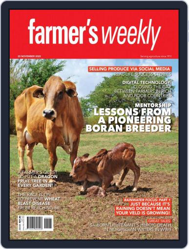 Farmer's Weekly November 20th, 2020 Digital Back Issue Cover