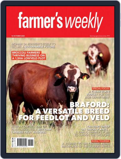 Farmer's Weekly October 16th, 2020 Digital Back Issue Cover