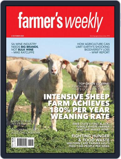 Farmer's Weekly October 2nd, 2020 Digital Back Issue Cover