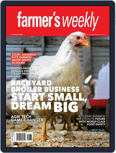 Farmer's Weekly August 21st, 2020 Digital Back Issue Cover