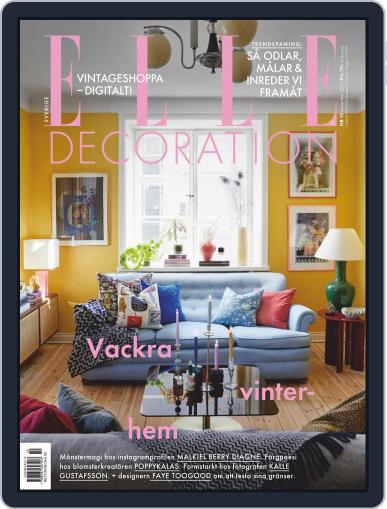 ELLE Decoration Sweden December 1st, 2020 Digital Back Issue Cover