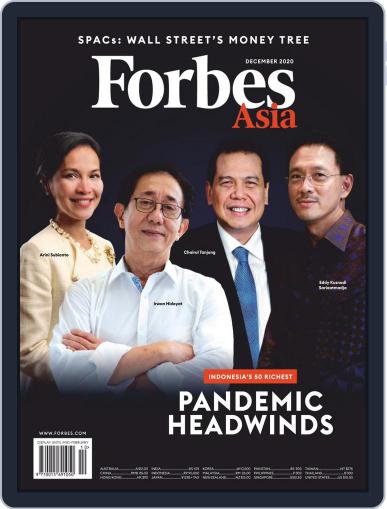 Forbes Asia December 1st, 2020 Digital Back Issue Cover