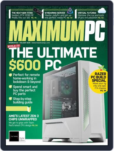 Maximum PC December 15th, 2020 Digital Back Issue Cover