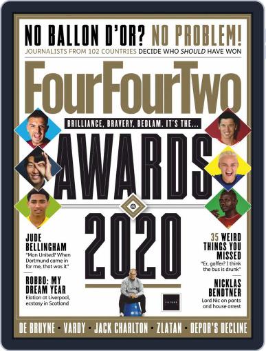FourFourTwo UK January 1st, 2021 Digital Back Issue Cover