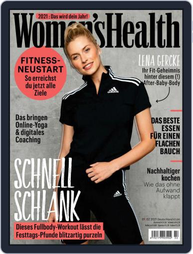 Women’s Health Deutschland (Digital) February 1st, 2021 Issue Cover