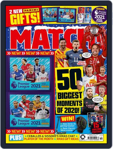 MATCH! December 15th, 2020 Digital Back Issue Cover