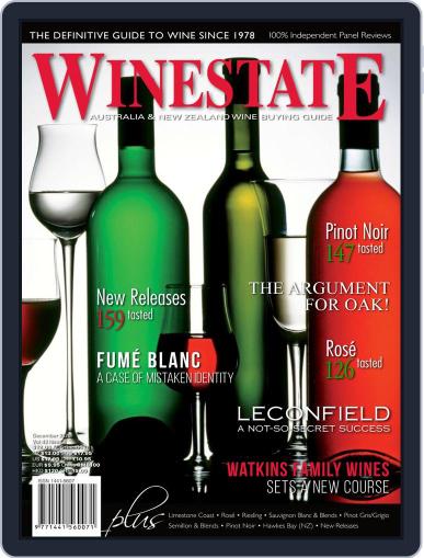 Winestate December 1st, 2020 Digital Back Issue Cover
