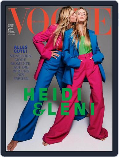 Vogue (D) January 1st, 2021 Digital Back Issue Cover