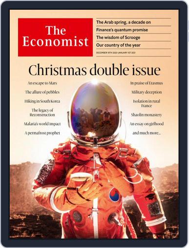 The Economist Continental Europe Edition December 19th, 2020 Digital Back Issue Cover