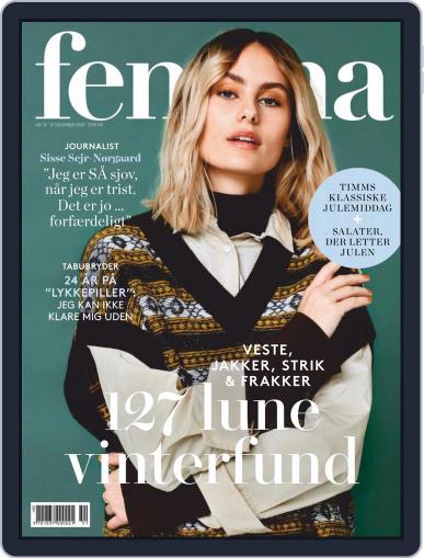 femina Denmark December 17th, 2020 Digital Back Issue Cover