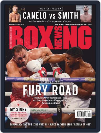 Boxing News December 17th, 2020 Digital Back Issue Cover