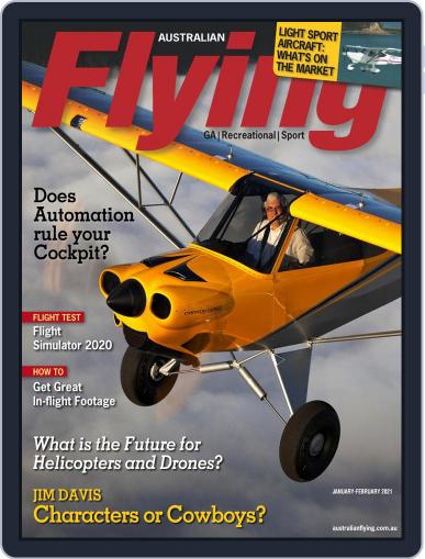 Australian Flying January 1st, 2021 Digital Back Issue Cover