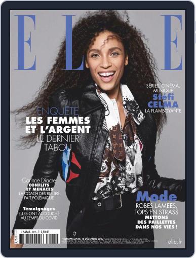 Elle France December 18th, 2020 Digital Back Issue Cover