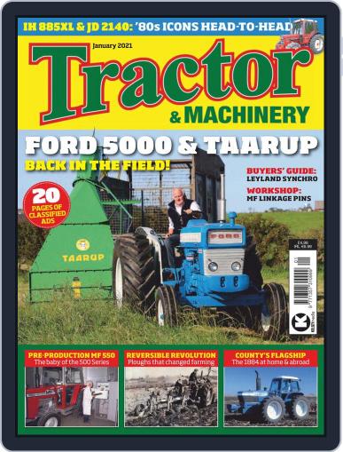 Tractor & Machinery January 1st, 2021 Digital Back Issue Cover