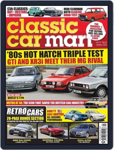 Classic Car Mart January 1st, 2021 Digital Back Issue Cover