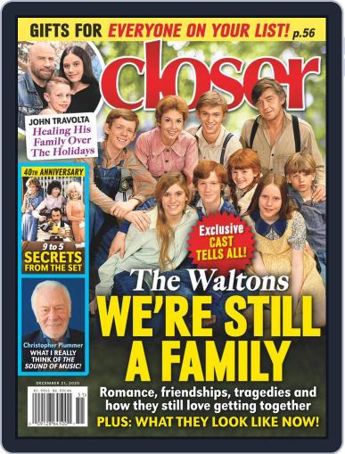 Closer Weekly December 21st, 2020 Digital Back Issue Cover