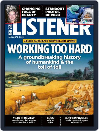 New Zealand Listener January 2nd, 2021 Digital Back Issue Cover