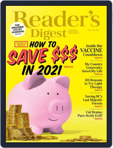 Reader's Digest Canada January 1st, 2021 Digital Back Issue Cover