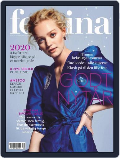 femina Denmark December 21st, 2020 Digital Back Issue Cover
