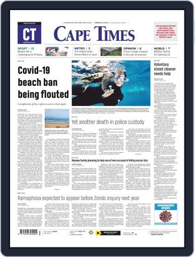 Cape Times December 22nd, 2020 Digital Back Issue Cover