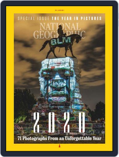 National Geographic January 1st, 2021 Digital Back Issue Cover