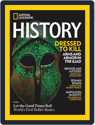 National Geographic History January 1st, 2021 Digital Back Issue Cover