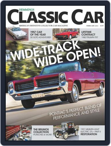 Hemmings Classic Car February 1st, 2021 Digital Back Issue Cover