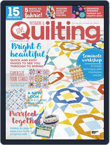 Love Patchwork & Quilting January 1st, 2021 Digital Back Issue Cover